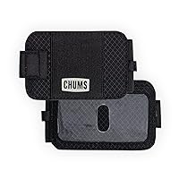 Chums Bandit Bi-Fold Wallet – Slim Reversible Card, ID and Money Holder (Black)