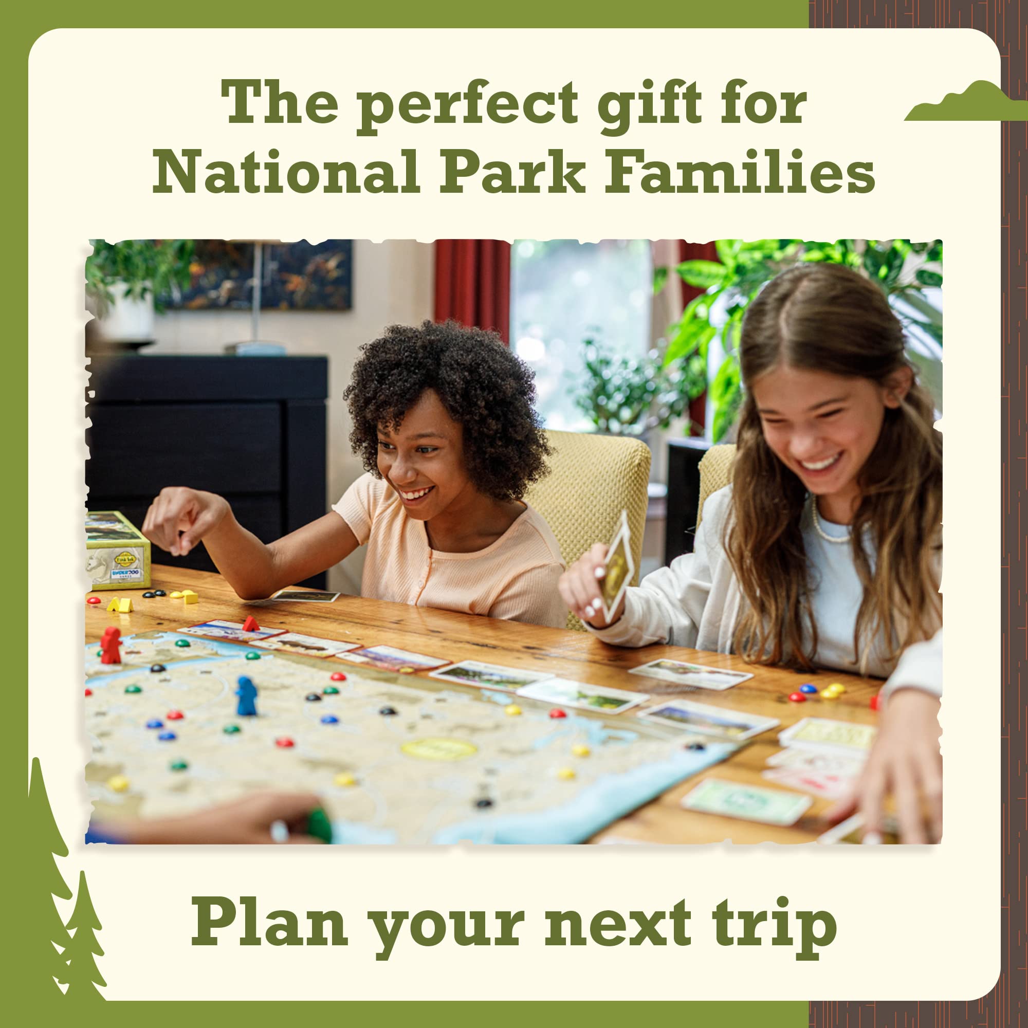 Trekking The National Parks - The Award-Winning Strategy Board Game for Family Night | The Perfect Board Game for National Park Lovers, Kids & Adults | Ages 10 and Up | Easy to Learn
