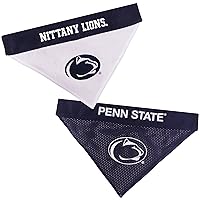 Pets First Collegiate Pet Accessories, Reversible Bandana, Penn State Nittany Lions, Small/Medium
