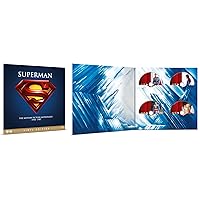 Superman Collection - 4-Disc Vinyl Vintage Set ( Superman / Superman II / Superman III / Superman IV: The Quest for Peace ) ( Super man / Superman 2 / Superman 3 [ Blu-Ray, Reg.A/B/C Import - Italy ]