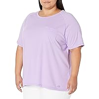 Dickies Women's Size Plus Cooling Short Sleeve T-Shirt