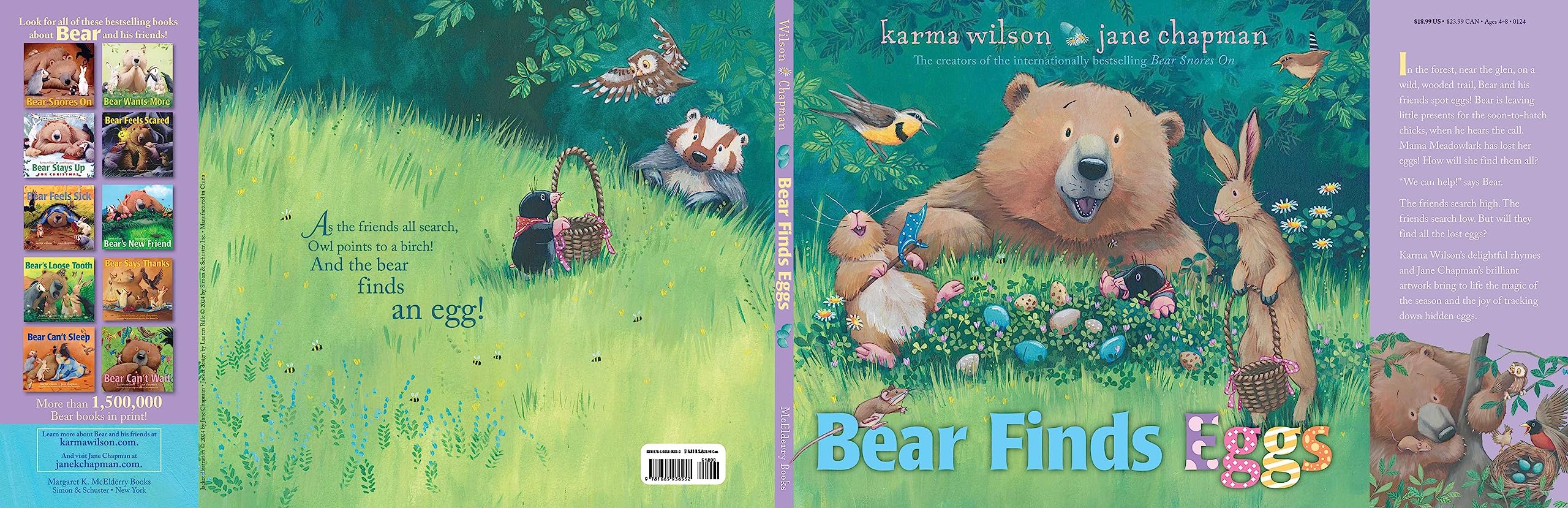 Bear Finds Eggs (The Bear Books)