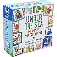 Under the Sea Memory Match Game (Set of 72 cards) Under the Sea Memory Match Game (Set of 72 cards) Hardcover