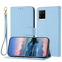 Phone Flip Case Wallet Case Compatible with vivo Y21(2021)/Y33S/Y21S for Women and Men,Flip Leather Cover with Card Holder, Shockproof TPU Inner Shell Phone Cover & Kickstand phone protection ( Color