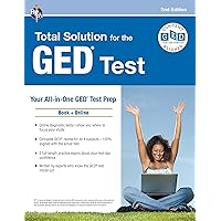 GED Total Solution, For the 2024-2025 GED Test, 2nd Edition (GED® Test Preparation) GED Total Solution, For the 2024-2025 GED Test, 2nd Edition (GED® Test Preparation) Paperback