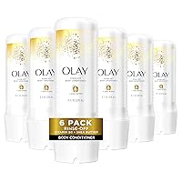 Olay In-Shower Rinse-Off Body Conditioner for Dry Skin with B3 and Shea Butter for Lasting Hydration, 8 Fl Oz (Pack of 6)