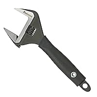 Proferred Plumbing Adjustable Wrench, Black Phosphate Finish, 4 Available Size Options 6-inch, 8-inch, 10-inch, 12-inch - T08004