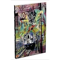7-Train Sketchbook: Large format hardcover sketchbook