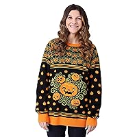 Adult Pumpkin Patch Ugly Halloween Sweater