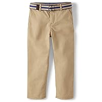 Gymboree Boys' and Toddler Belted Chino Pants