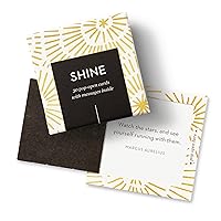 ThoughtFulls Pop-Open Cards — Shine — 30 Pop-Open Cards, Each with a Different Inspiring Message Inside