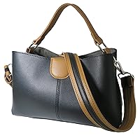 KAIYU Women's Mini Bag, Handbag, Crossbody Bag, 2-Way with Removable Belt, PU Leather