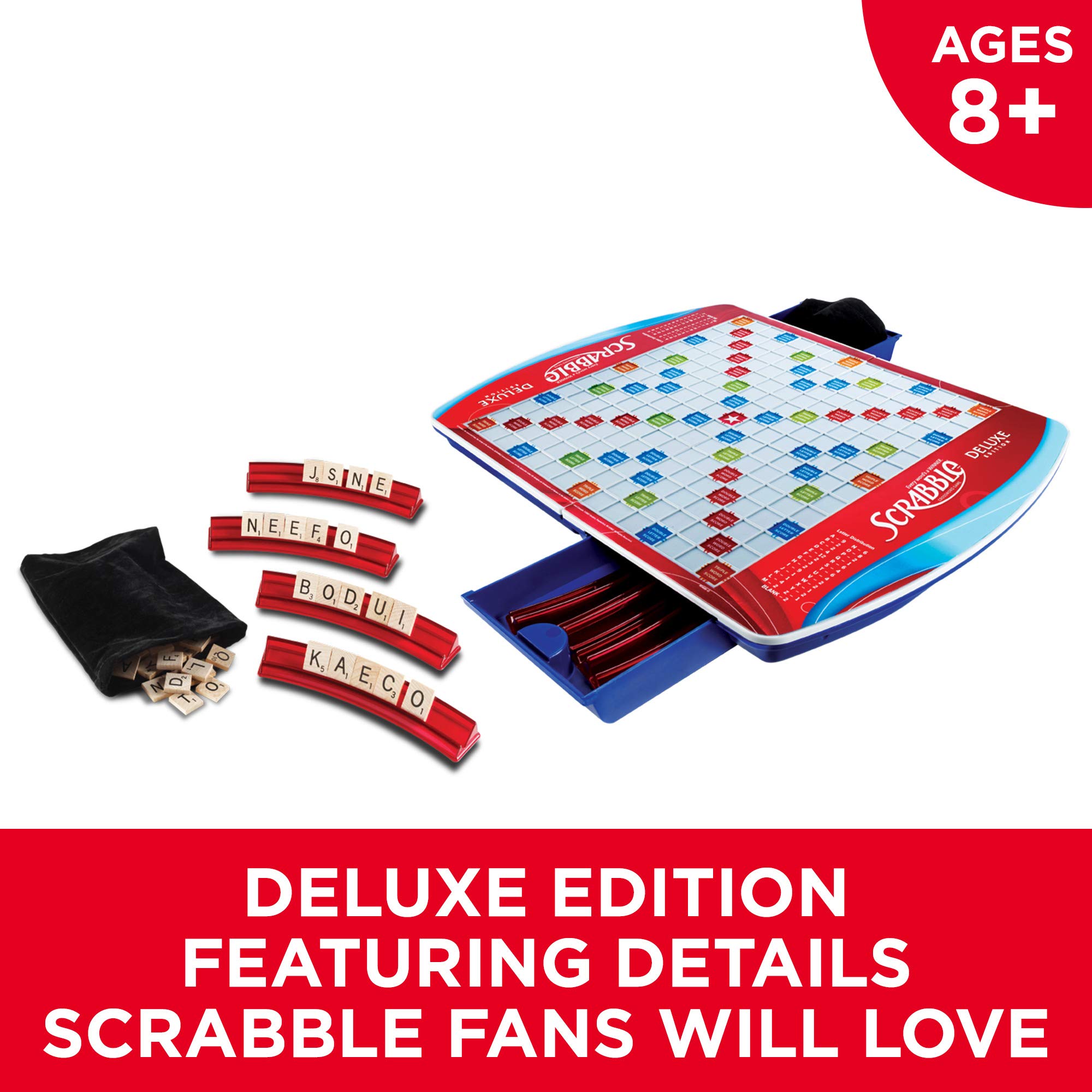 Hasbro Gaming Hasbro Scrabble Deluxe Edition (Amazon Exclusive)