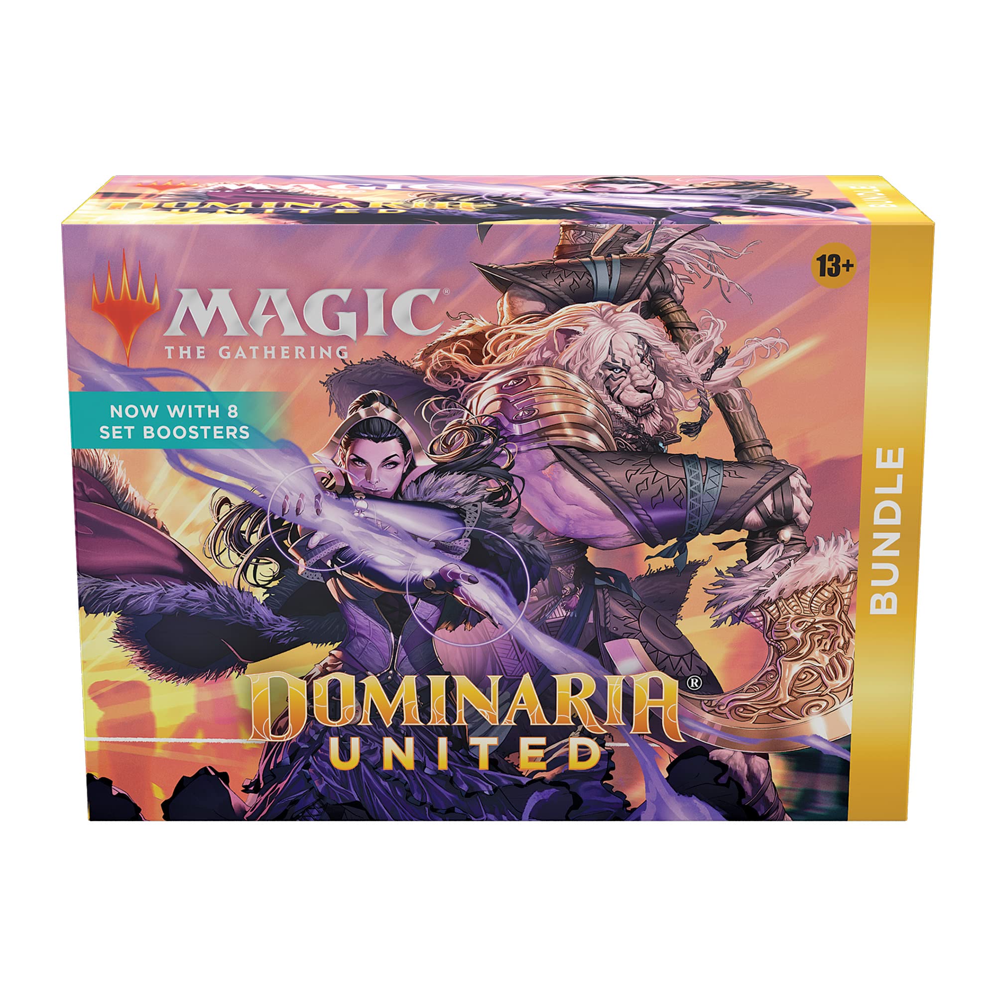 Magic: The Gathering Dominaria United Bundle | 8 Set Boosters + Accessories