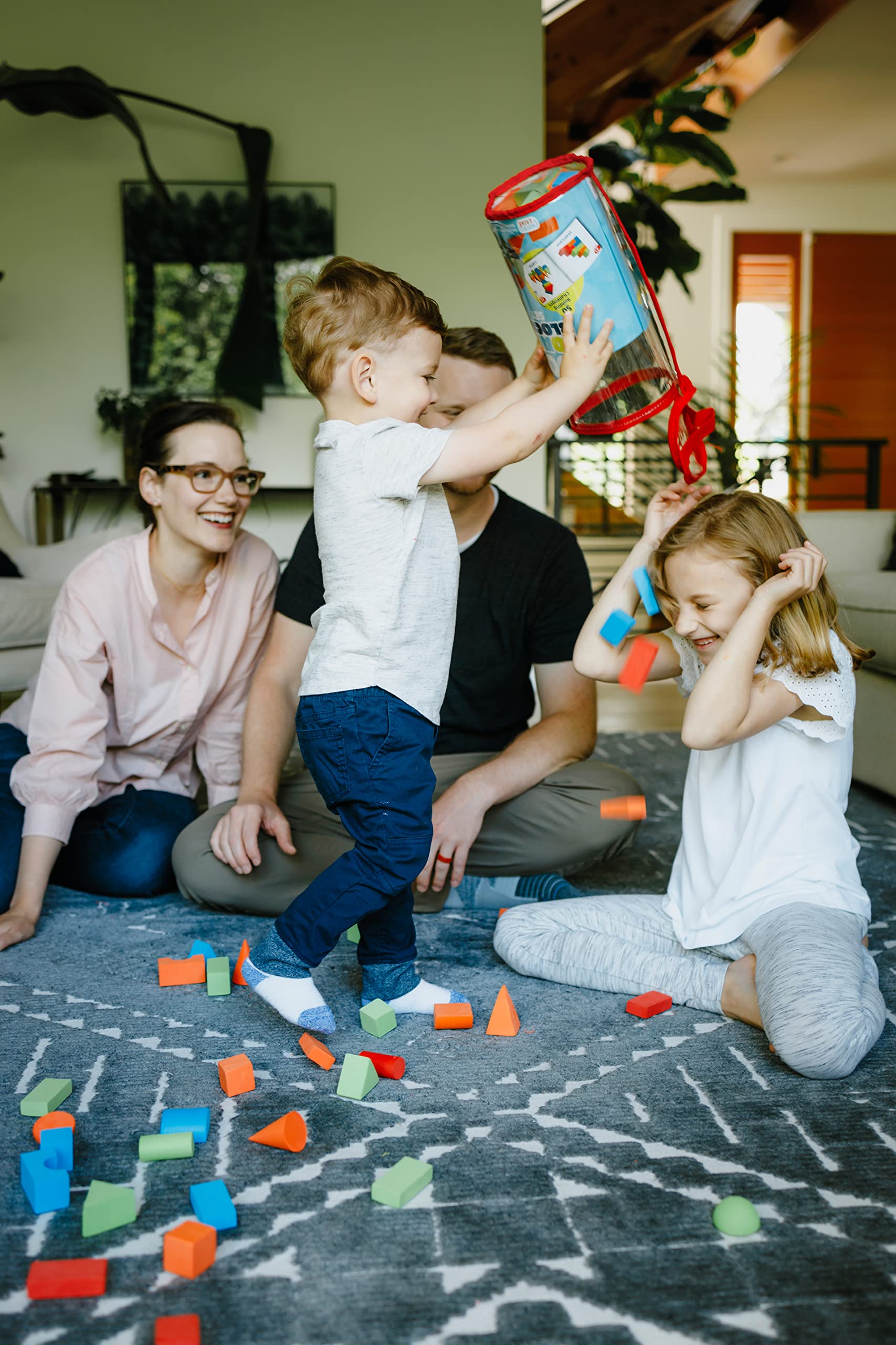 Chuckle & Roar 50pc Foam Blocks Set