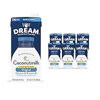 Coconut Dream Enriched Coconut Drink, Original Unsweetened, 32 Oz (Pack of 6)