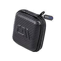 CASEMATIX Protective Travel Case Compatible with Compact Devices - Hard Case with Wrist Strap