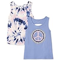 The Children's Place Girls' Sleeveless Graphic Tank Tops