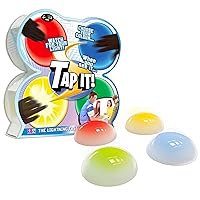 Tap It Wireless Ultra High-Tech Pod , 4 Fun Games in One, Develop Hand-Eye Coordination, Agility, and Memory, Up to 8 Players, for Ages 6 and Up , White
