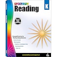 Spectrum Reading Comprehension Kindergarten Workbook, Ages 5 to 6, Kindergarten Reading Comprehension, Letters and Sounds, Word Recognition, Sight Word Activities, and Phonics - 166 Pages Spectrum Reading Comprehension Kindergarten Workbook, Ages 5 to 6, Kindergarten Reading Comprehension, Letters and Sounds, Word Recognition, Sight Word Activities, and Phonics - 166 Pages Paperback