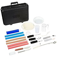 Sammons Preston Adult Feeding Evaluation Kit, 18-Item Kit Featuring Assistive Eating Devices, Cutlery, Dishes, Cups, and Food Guards, Complete Independent Self-Feeding Package for Elderly, Handicapped