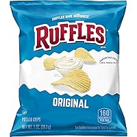 Ruffles Original Potato Chips 1 Ounce Bag, 36 Ounce