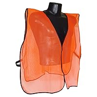 Radians SVO Universal Size Mesh Safety Vest, Orange