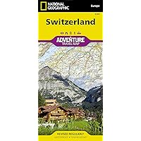 Switzerland Map (National Geographic Adventure Map, 3320)