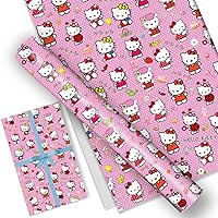 EYQQM Pack of 5 Kitty Gift Wrapping Paper 20