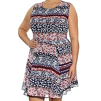 Womens Brenden A-Line Fit & Flare Dress