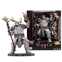 McFarlane Toys Diablo IV Druid 6-Inch 1:12 Scale Action Figure with Interchangeable Head and Hand, 3 Weapons, Display Base, and Mystery Weapon (Epic)