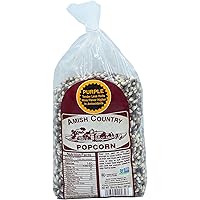 Amish Country Popcorn | 2 lbs Bag | Purple Popcorn Kernels | Old Fashioned, Non-GMO and Gluten Free (Purple - 2 lbs Bag)