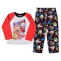 Nickelodeon Paw Patrol Toddler Boys' Big City Bigger Adventure 2 Piece Pajama Set