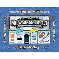Late For The Sky: Milwaukee-Opoly - City Themed Family Board Game, Opoly-Style Game Night, Traditional Play Or 1 Hr Version, Ages 8+, 2-6 Players