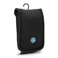 ENHANCE Universal Gaming Mouse Travel Case with Carabiner Clip & Accessory Pouch for Logitech G602 , SteelSeries Rival 600 , Razer DeathAdder & More eSports Wired and Wireless Mice - Black