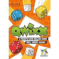 Qwixx - A Fast Family Dice Game Multi-colored, 5