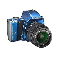 Pentax K-S1 SLR Lens Kit with DA L 18-55 mm Lens (Blue)