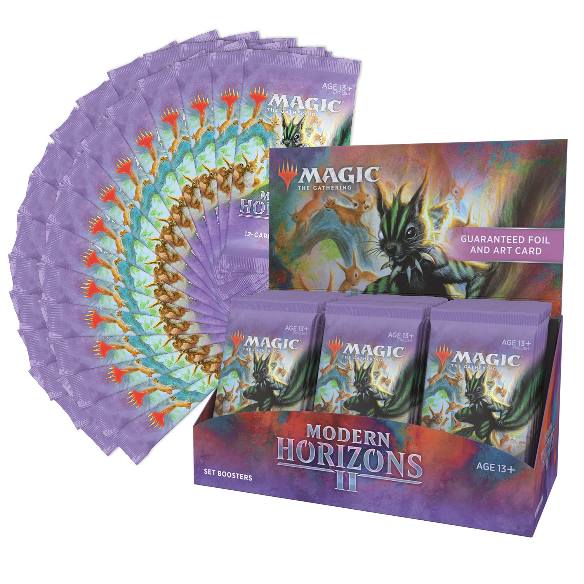Magic The Gathering Modern Horizons 2 Set Booster Box | 30 Packs (360 Magic Cards)