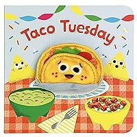 Taco Tuesday Finger Puppet Board Book for Little Taco Lovers, Ages 1-4 (Finger Puppet Book)
