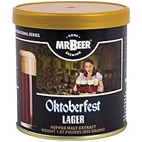 Mr. Beer Oktoberfest Lager 2 Gallon Homebrewing Refill, Brown