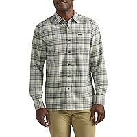 Lee Men's Extreme Motion All Purpose Long Sleeve Worker Shirt