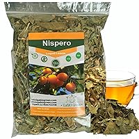 Gabio Green-Loquat tea, Te Hojas De Nispero, BIG BAG, 1 pound (16 oz ) Nispero leaves, 100% Natural, eriobotrya Japonica (Loquat Leaves Tea) Wildcrafted Stand Up Resealable Bag Non-GMO |Gluten-free. (1 POUND)