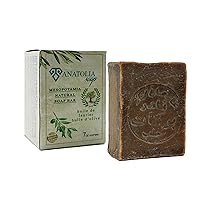 Anatolia Soap Mesopotamia Lebanesse 6 oz 30% Laurel Oil And 70% Olive Oil Organic Handmade Natural Castille Body For Men Women Big Bar Soap 1 Count (pack Of 1)