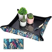 Waterproof Potting Mat for Indoor Plant Transplanting 29.5 x 29.5 Inch Oxford Fabric Repotting Mat Foldable Gardening Tray Succulent Gardening Mat Gifts for Plant Lovers Women Birthday