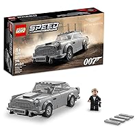 Speed Champions 007 Aston Martin DB5 76911 Building Toy Set Featuring James Bond for Kids, Boys and Girls Ages 8+ (298 Pieces), 10.32 x 5.55 x 2.4 inches