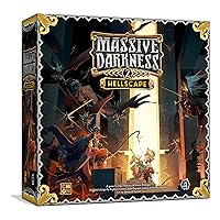 CMON Massive Darkness 2 Hellscape Board Game | Tabletop Miniatures Game | Cooperative Strategy Game for Adults and Teens | Ages 14+ | 1-6 Players | Average Playtime 60 Minutes | Made by CMON