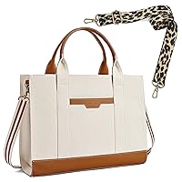 Missnine Canvas Laptop Tote Bag and Replacement Purse Strap