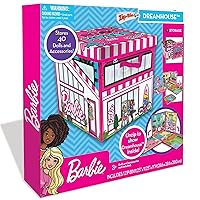 Barbie ZipBin 40 Doll Dream House Toy Box & Playmat