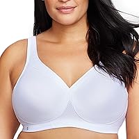 Glamorise Women's Plus Size MagicLift Seamless Sports Bra Wirefree 1006