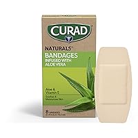 CURAD Naturals Ale Vera & Vitamin E Bandages 2